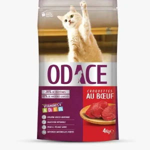 ODACE : Croquettes bœuf chats adultes